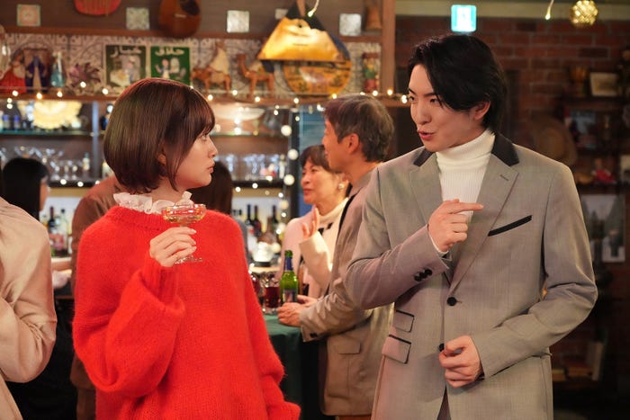 生見愛瑠、前田公輝「セクシー田中さん」最終話より(C)日本テレビ