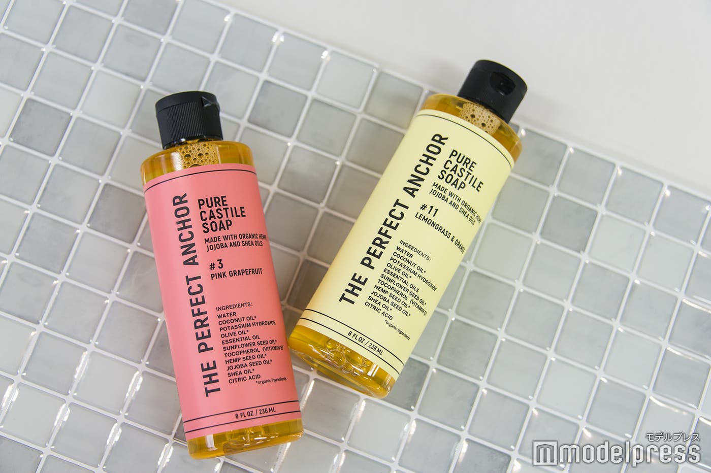 #3 PINK GRAPEFRUIT、#11 LEMONGRASS & ORANGE(C)モデルプレス