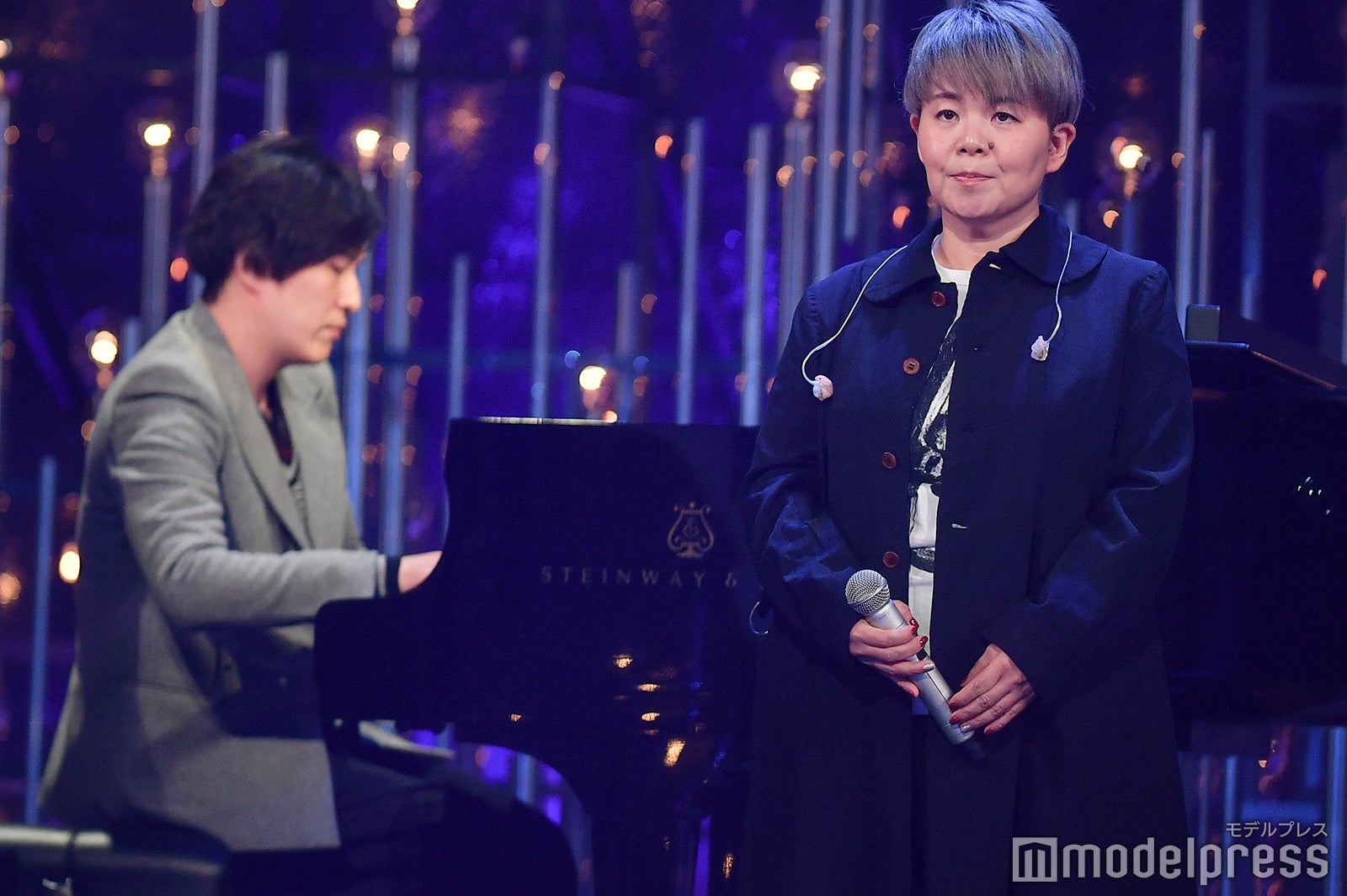 清塚信也、島津亜矢（C）モデルプレス