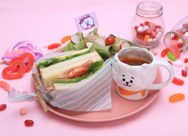 ラッピングキャンディーサンドイッチ1,490円（C）BT21