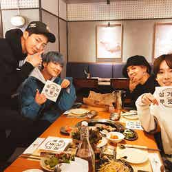 YG所属アーティストらがサプライズ来店(提供画像)