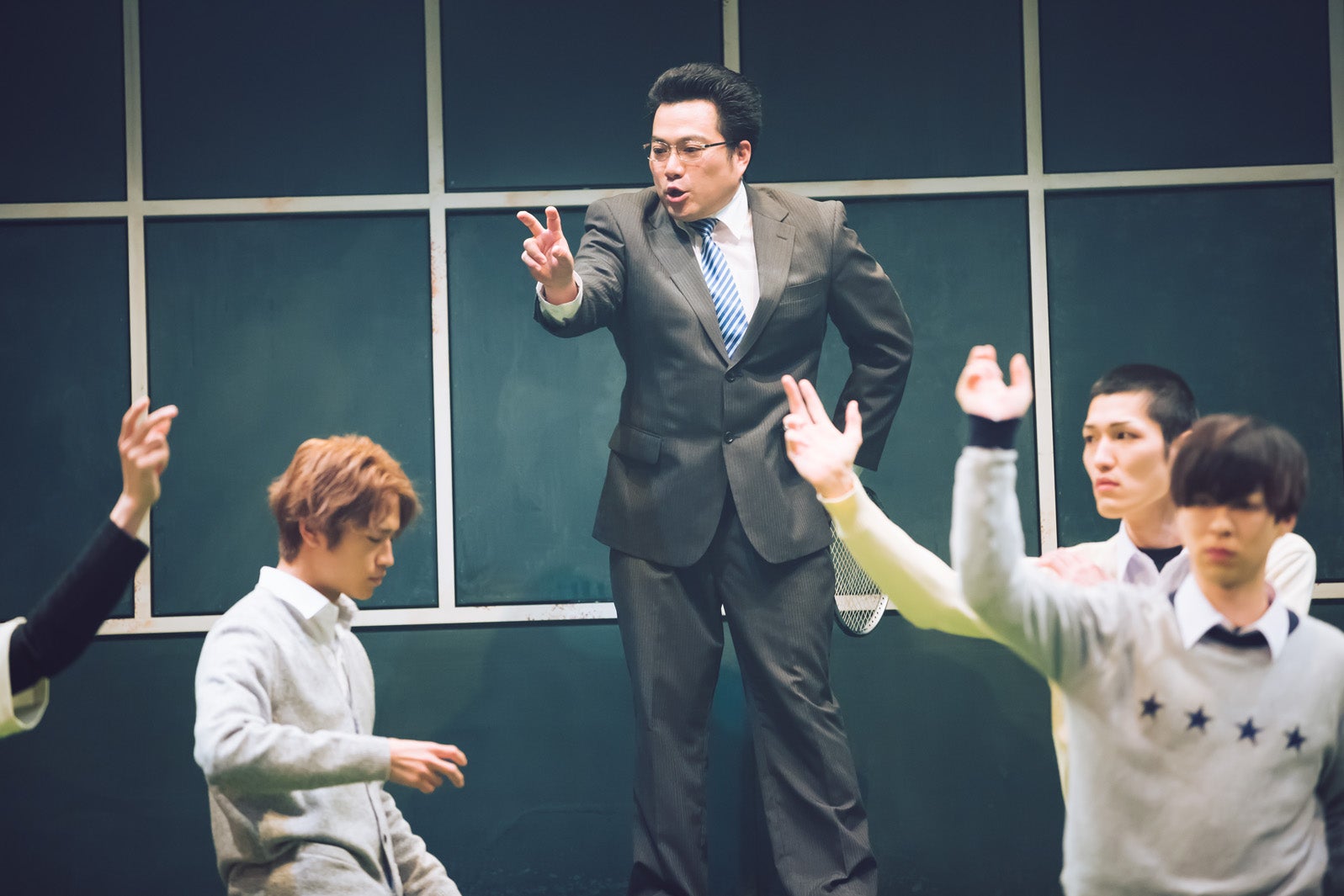 2018年2月上演の「おおきく振りかぶって」より（提供写真）