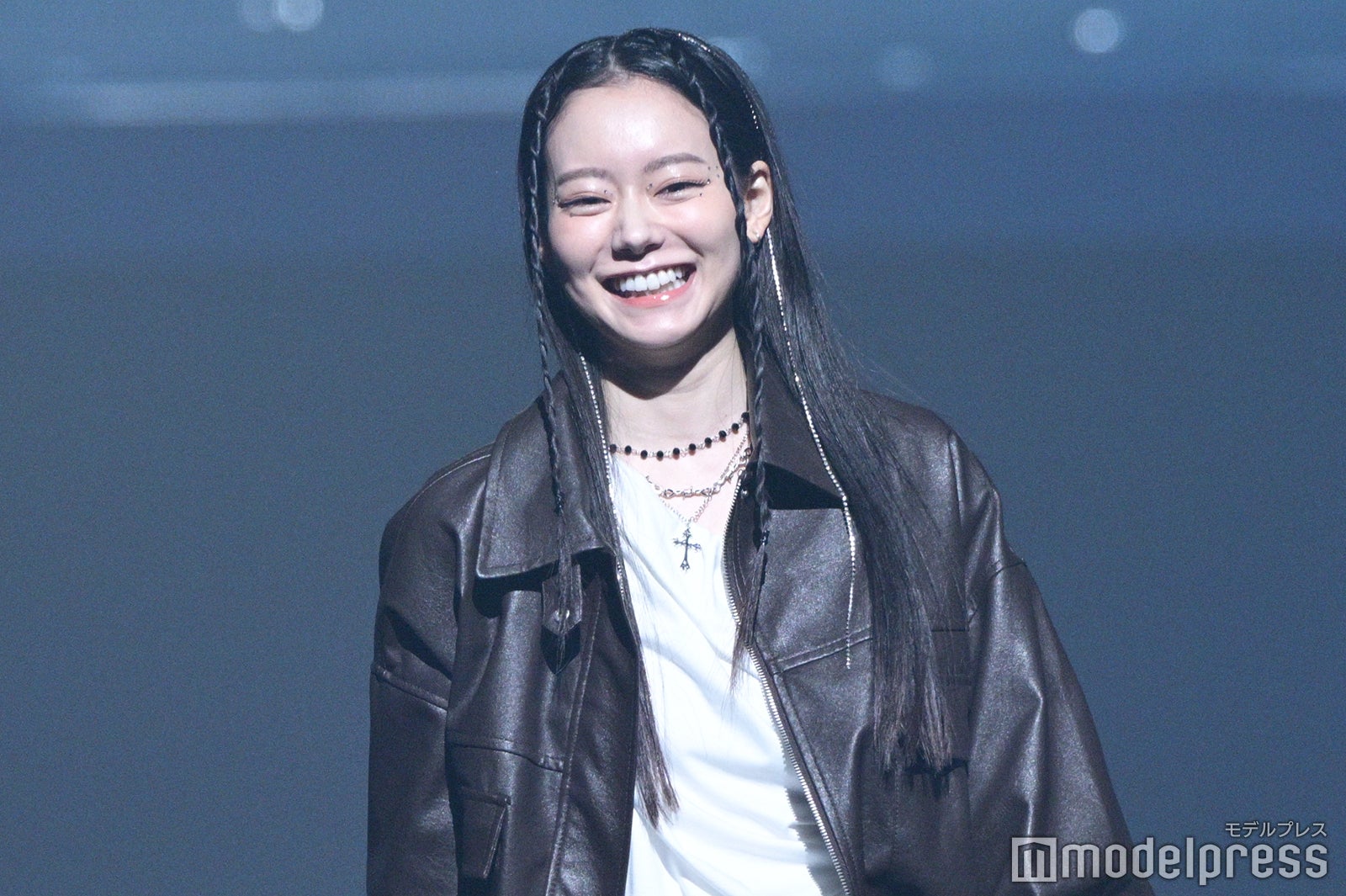 なごみ、レースワンピで美脚透ける【TGC香川2025】