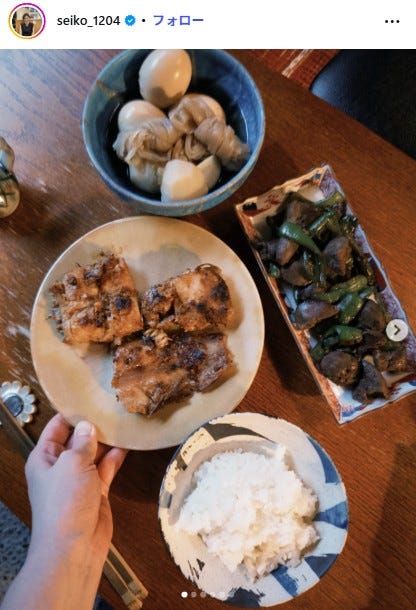 誠子Instagramより