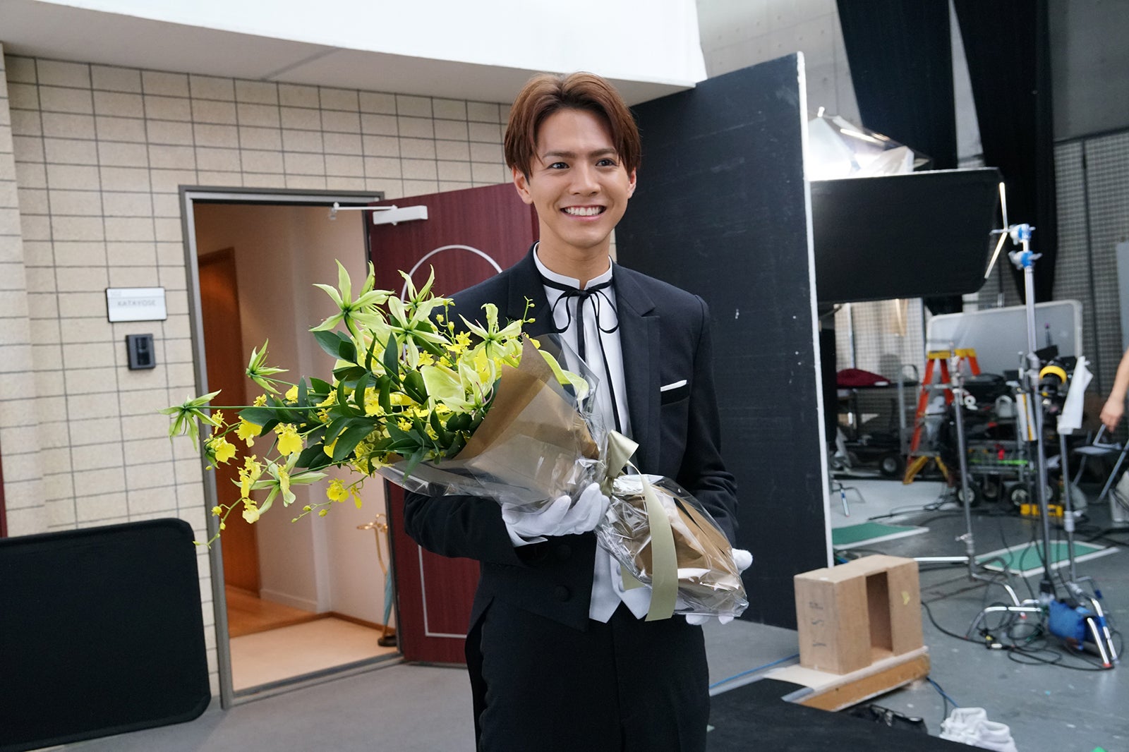 メイキング／新CM「彼氏が執事に」編 （提供写真）