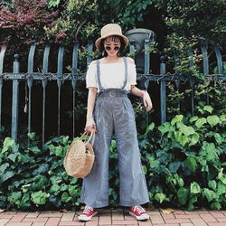 TAEさんの甘すぎないオフショルの着こなし。カジュアル派が真似したいコーデ4選