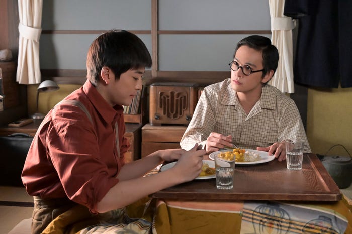 高橋文哉、北村匠海「あんぱん」第47話(C)NHK