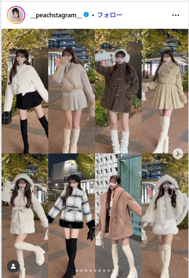 伊藤桃々Instagramより