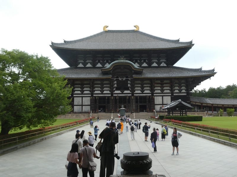 【奈良】東大寺大仏殿(2024年6月撮影)