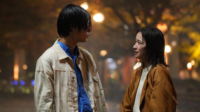 (左から)萩原利久、堀田真由「たとえあなたを忘れても」第8話より(C)ABCテレビ