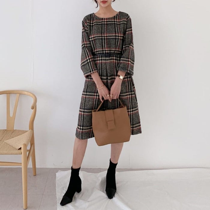 Dholic 可愛すぎる冬ワンピース4選 1枚でコーデが完成 モデルプレス