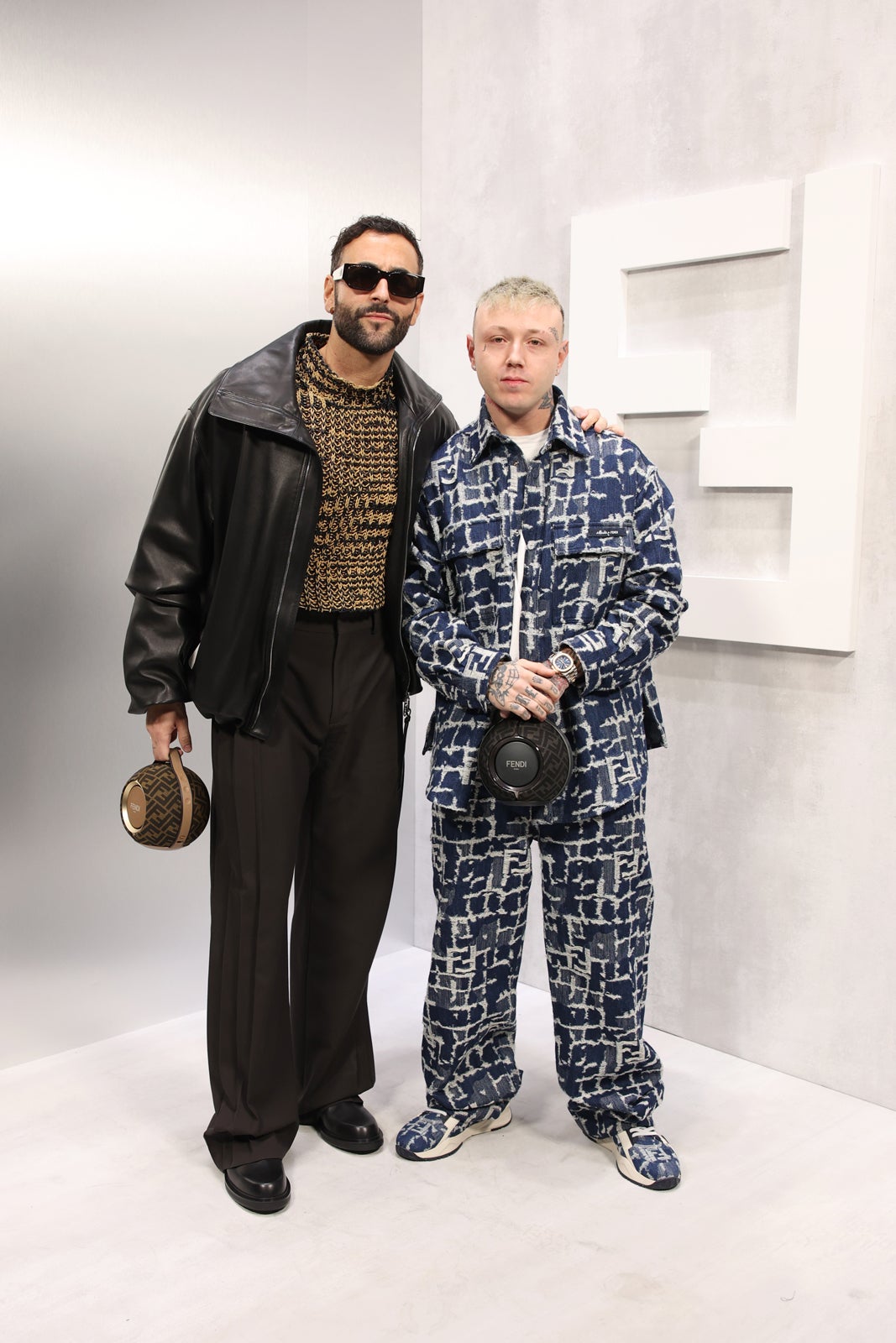 「フェンディ」2024-25年秋冬メンズコレクション（提供写真）