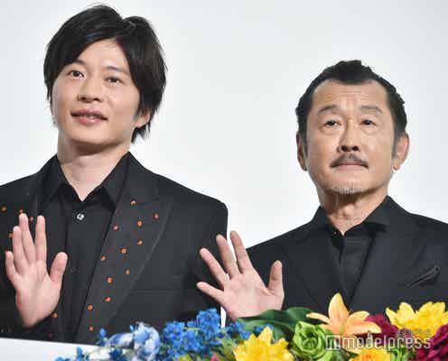 吉田鋼太郎、“情緒不安定な田中圭”再現「おっさんずラブ」チーム再集結も「ストレス…」<unknown>