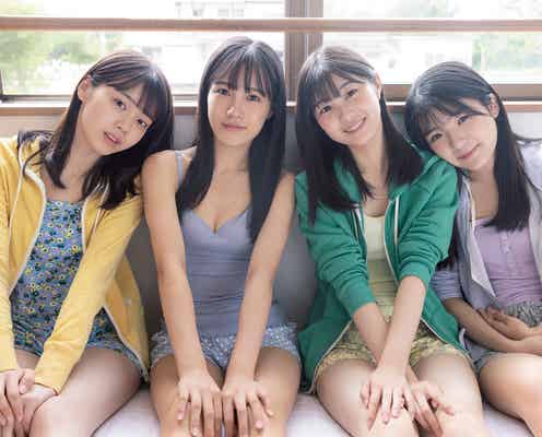 つばきファクトリー“リトキャメ”ショーパン姿で透明素肌披露「少年サンデー」初登場で表紙