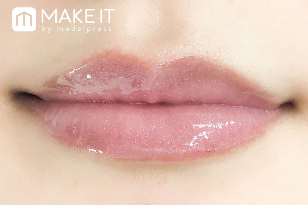 ちふれ／リップ グロス S／102 ピンク系パール 使用 (C)メイクイット