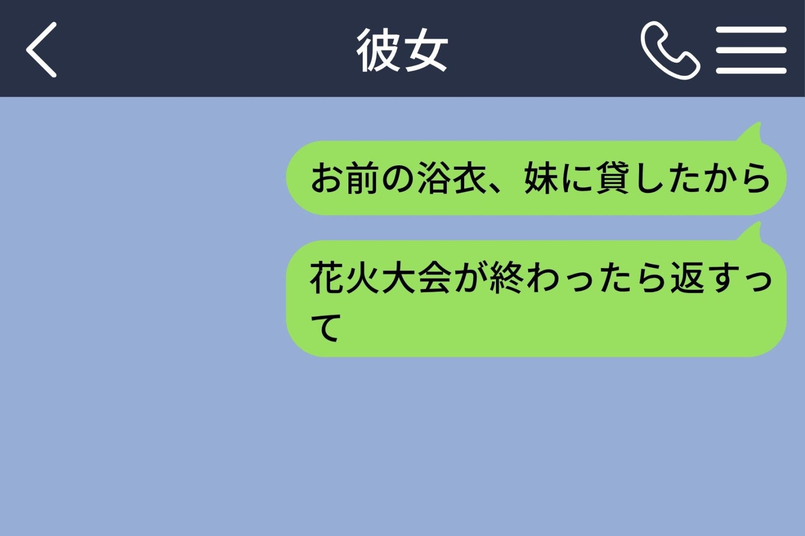 彼女の浴衣を勝手に貸した俺、ゲーム機の一言で立場を知った