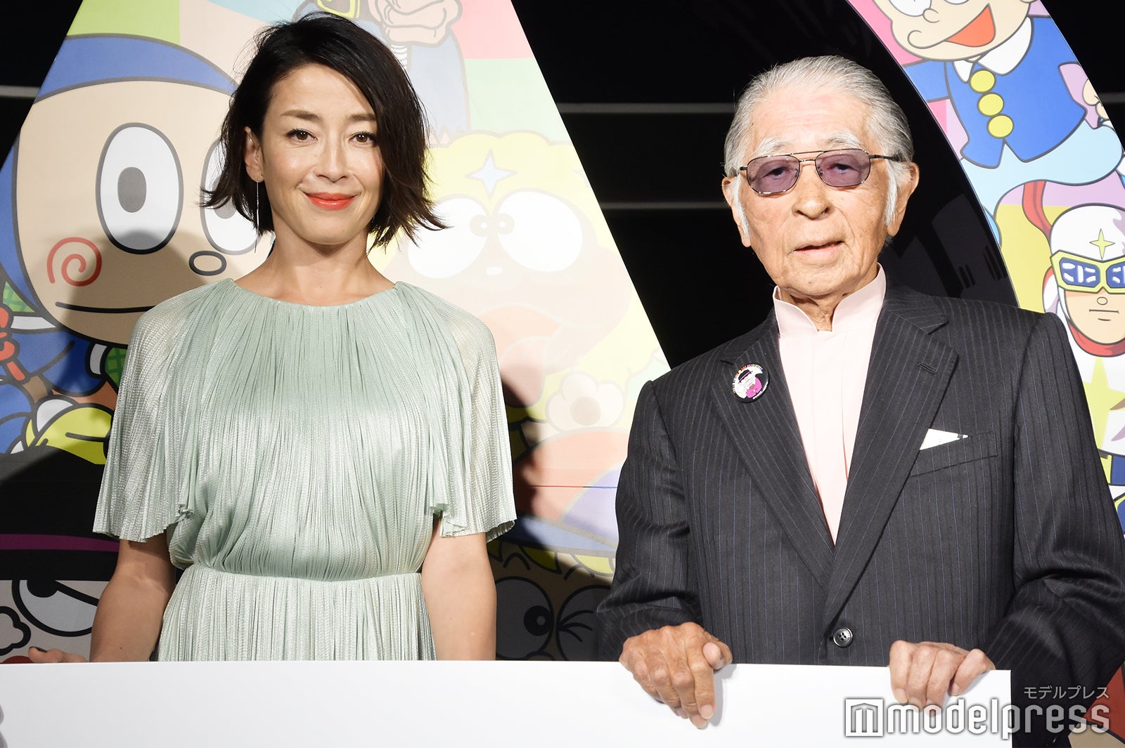 宮沢りえ、藤子不二雄（A）氏 （C）モデルプレス