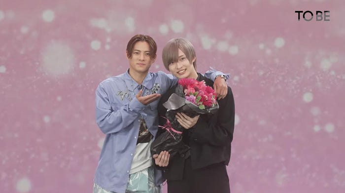 平野紫耀、佐藤新「TOBE」公式YouTubeより