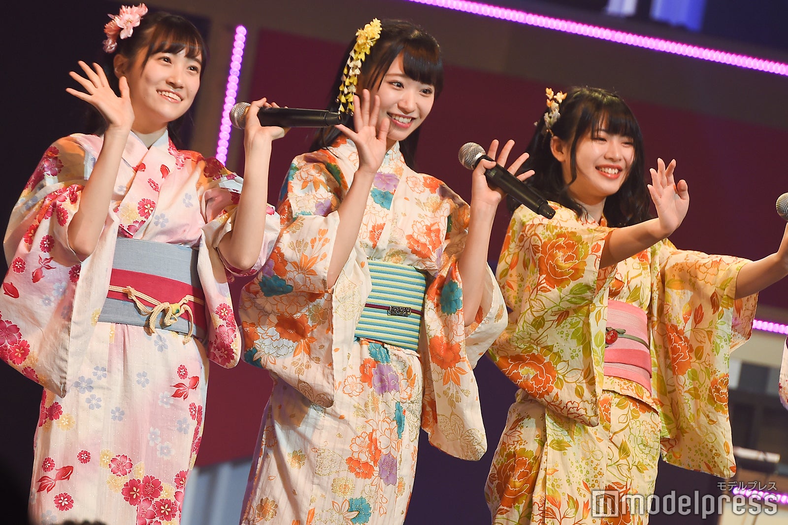 坂本愛玲菜、山内瑞葵、馬嘉伶「AKB48グループリクエストアワー セットリストベスト100 2019」 （C）モデルプレス