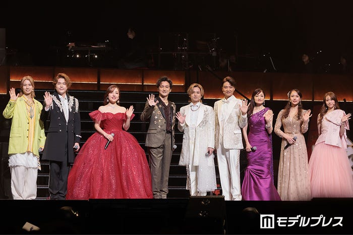 岡宮来夢、佐藤隆紀、平原綾香、石丸幹二、堂本光一、井上芳雄、島田歌穂、ソニン、桜井玲香(C)モデルプレス