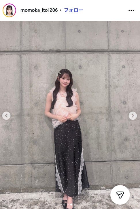 伊藤百花Instagramより
