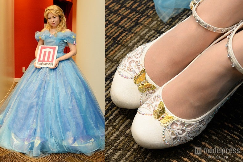 シンデレラをイメージしたリメイク靴／ゆうさん