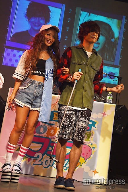 先月27日には「最高に盛り上がりすぎてやっべぇぞ!夏LOVE◆Popteenフェス2015!!」に出演したみにゃとっち(左)