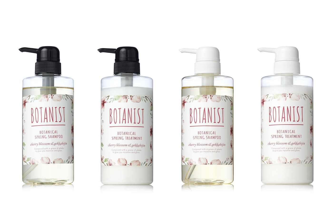 春限定ボトルのシャンプー・トリートメントは月下美人の香り
