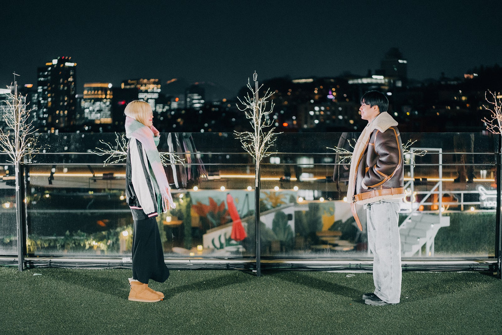 美月、夏生大湖「花束とオオカミちゃんには騙されない」第4話（C）AbemaTV, Inc.