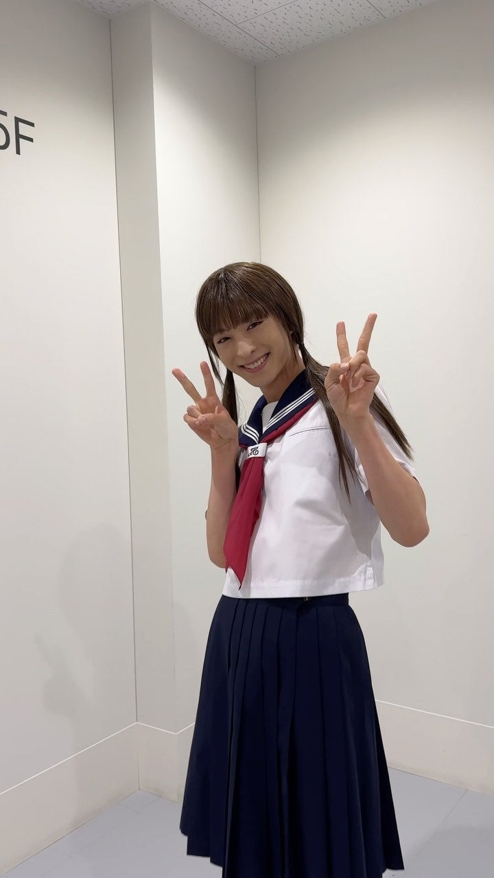 FANTASTICS木村慧人、セーラー服姿の“ケイコちゃん”ダンス動画
