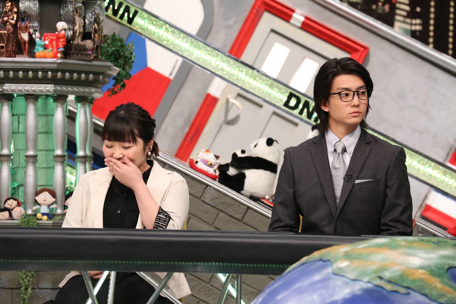 柳原可奈子、伊藤健太郎「全力！脱力タイムズ」／画像提供：フジテレビ