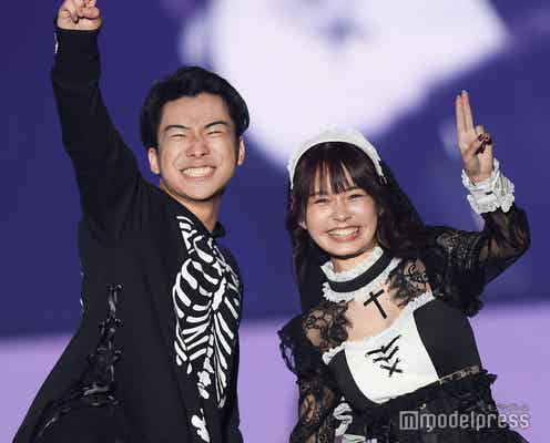 SNS総フォロワー230万人超“こちゃにカップル”、ラブラブ手繋ぎランウェイ<関コレ2021A/W>
