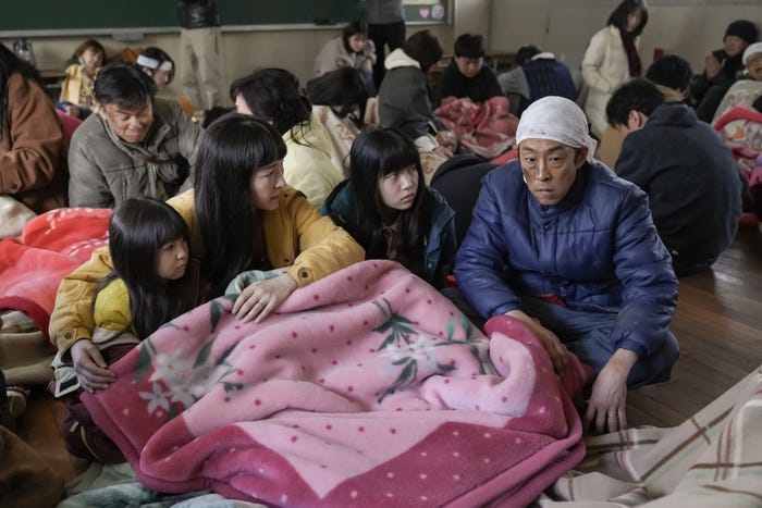 磯村アメリ、麻生久美子、高松咲希、北村有起哉「おむすび」第22話(C)NHK