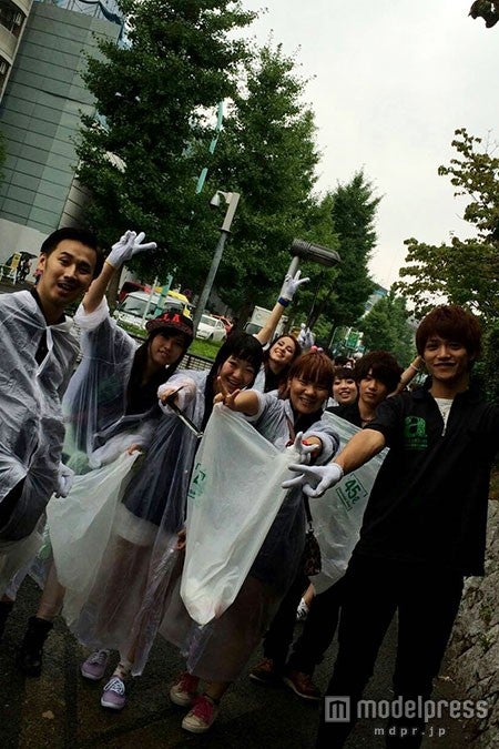 「CLEAN SMILE」の様子