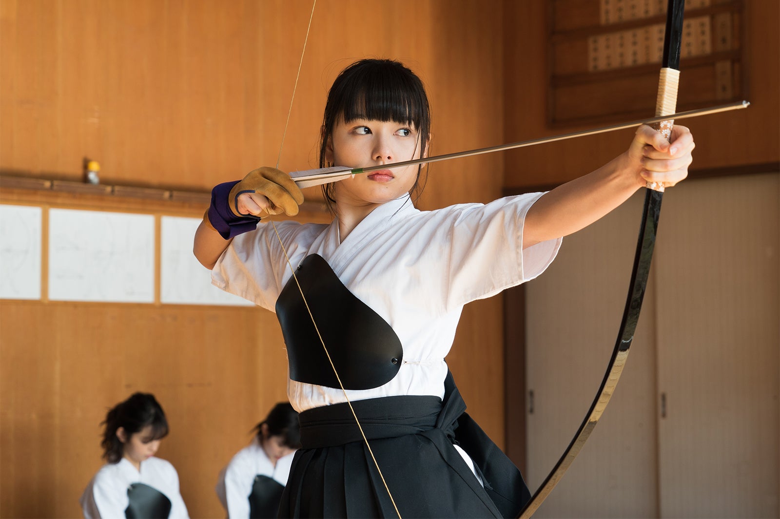 桜井日奈子／「僕の初恋をキミに捧ぐ」第1話より（C）テレビ朝日