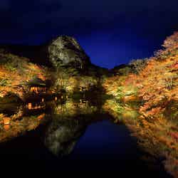 日本最大級の紅葉ライトアップが絶景！昼夜2つの秋の絵巻にうっとり／画像提供：御船山観光ホテル