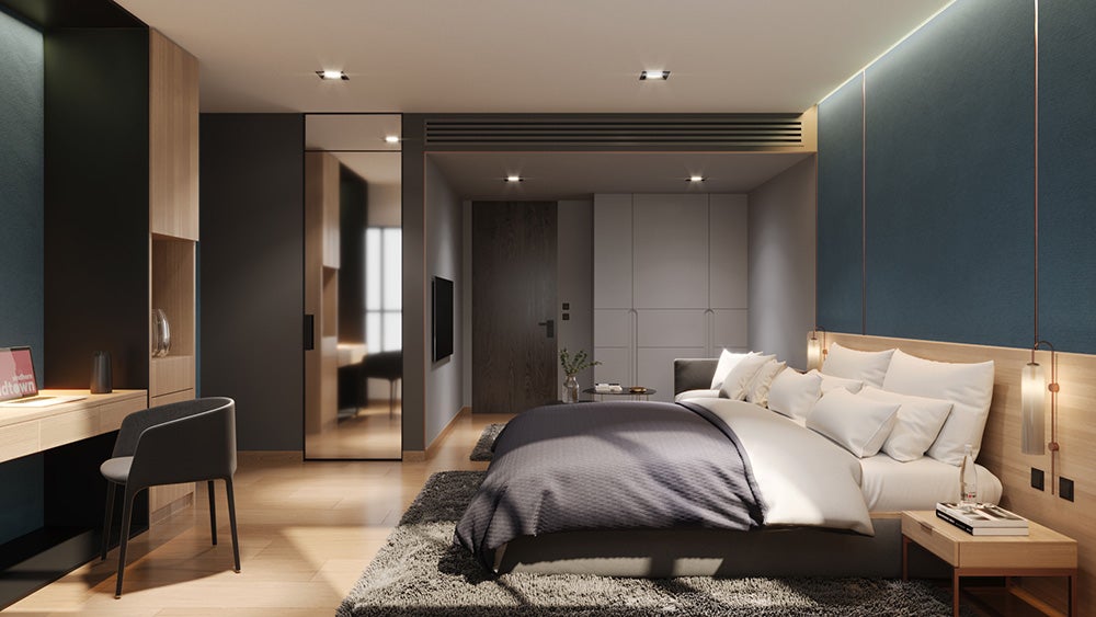 ホテル客室／画像提供：サイアム・シンドーン