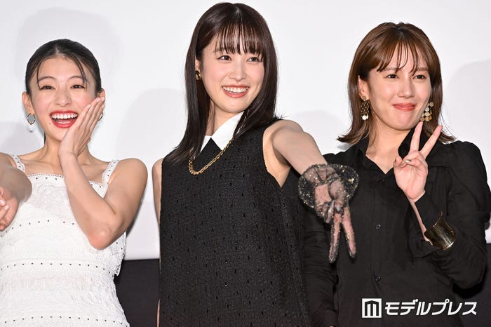 出口夏希、高橋ひかる、山本千尋(C)モデルプレス