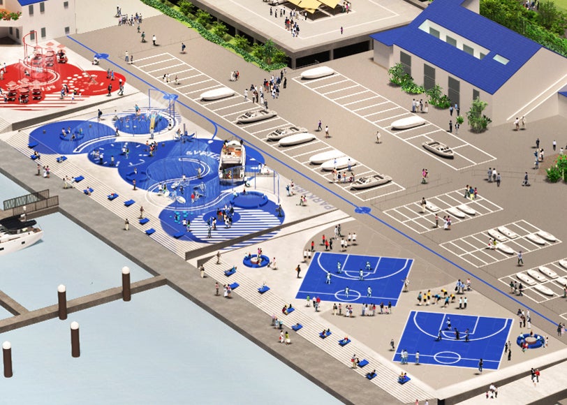 大阪北港マリーナ／画像提供：biid