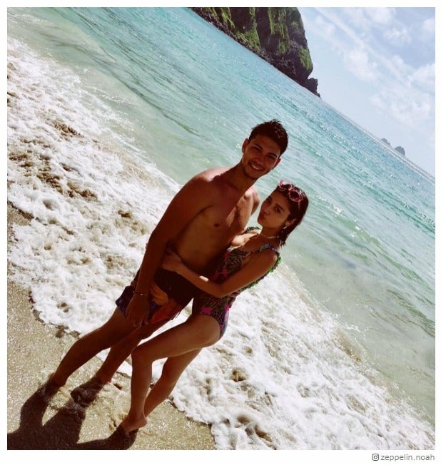 「テラハ」島袋聖南＆石倉ノア、密着ラブラブショット公開 祝福の声相次ぐ