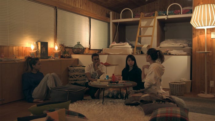 まや、愛大、優衣、りさこ「TERRACE HOUSE OPENING NEW DOORS」46th WEEK(C)フジテレビ/イースト・エンタテインメント