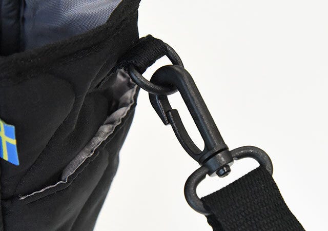 付録　ムック　宝島社　moz　モズ　軽量　キルティングバッグ　ブラック　ストラップ　取り外し