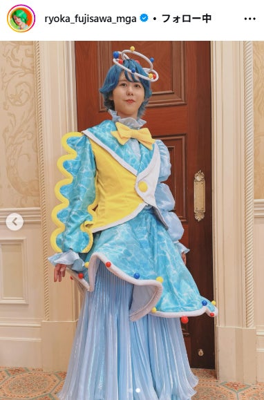 ミセス藤澤涼架、ディズニーパレード衣装姿の全身ショット公開