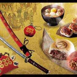 「楽市楽座」のフード・グッズイメージ/画像提供:ユー・エス・ジェイ