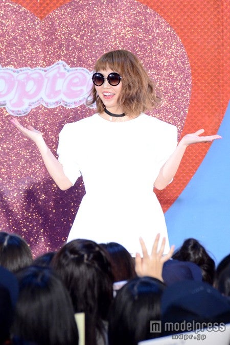 村田莉／「LaLa　Popteen　Land」のオープン記念イベントにて