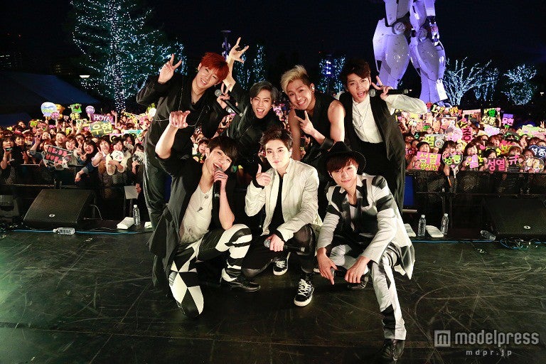 ファンとの距離の近さを大切にするINFINITE　写真：YOSHIKA HORITA