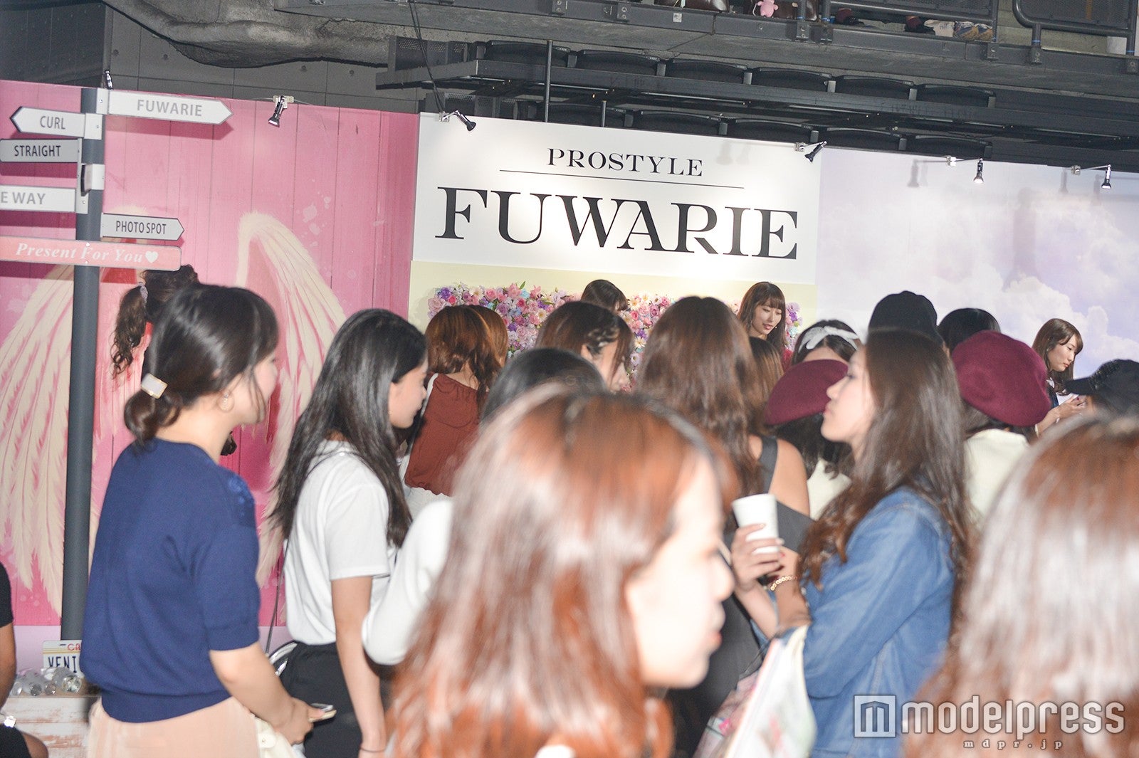 ブースの様子（C）モデルプレス