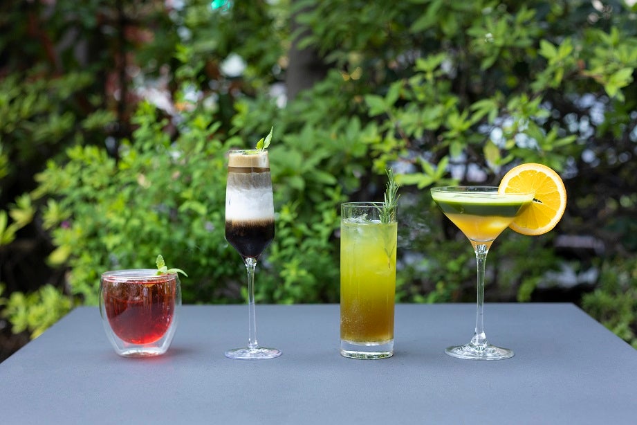 抹茶ビアテラス／画像提供：龍名館