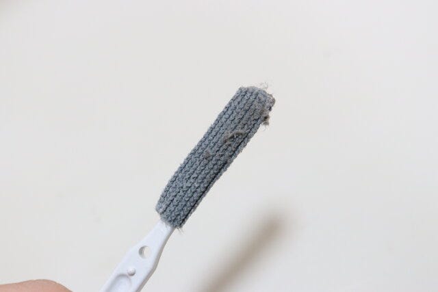 サーキュレータースティック　使用後
