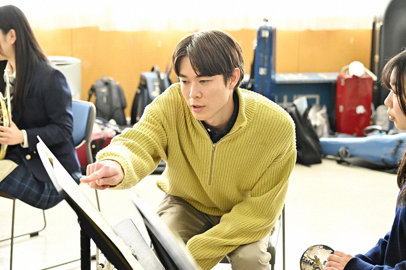 宮沢氷魚「さよならマエストロ～父と私のアパッシオナート～」第8話より（C）TBS